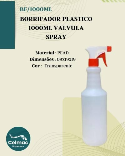 Borrifador 1000 ml
